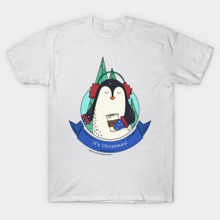 Cute Christmas Pinguin T-Shirt